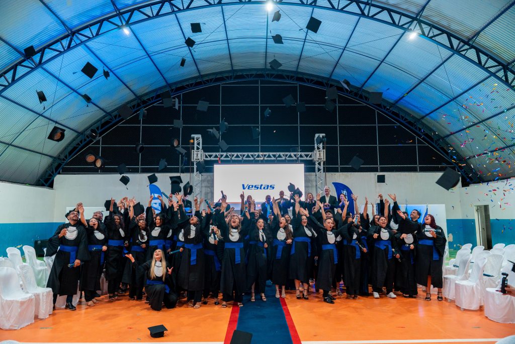 SENAI-RN e Vestas formam 70 jovens no curso Técnico em Eletromecânica em Lagoa Nova